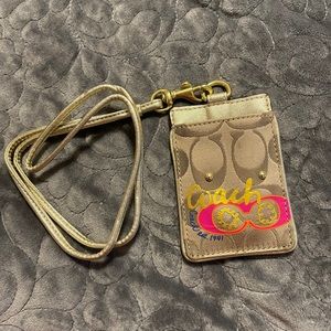 coach lanyard